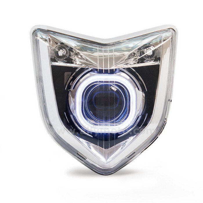012 Headlight Yamaha Fz1N 2006-2012 Lighting Hid Angel Halos Eye